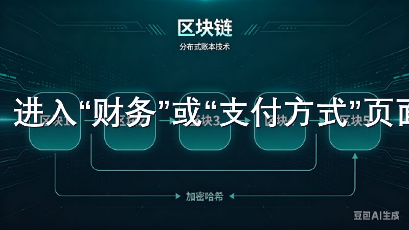 进入“财务”或“支付方式”页面，选择你要绑定的支付方式。